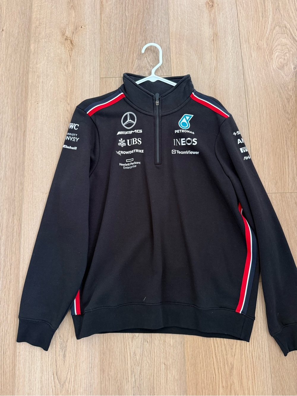 Mercedes AMG Petronas quarter zip